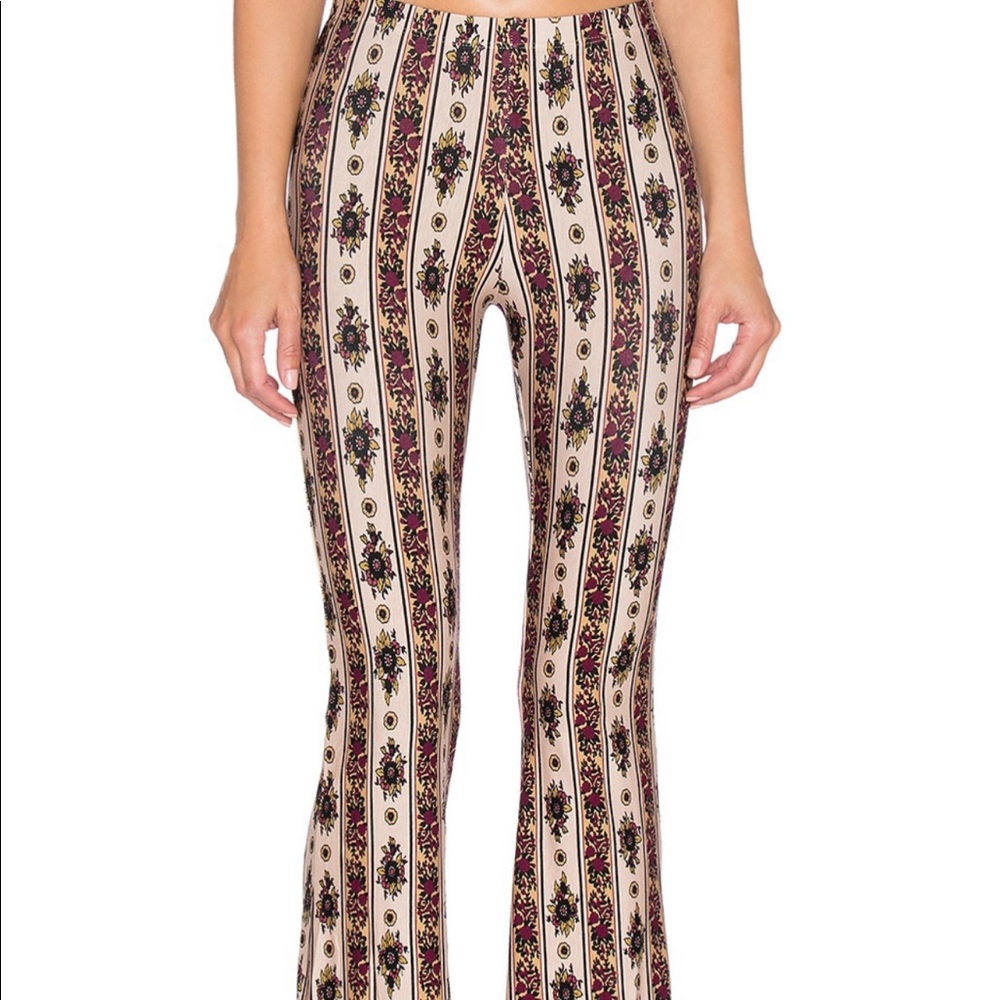 Novella Royale Rust Hudson Stripe Bell Bottoms